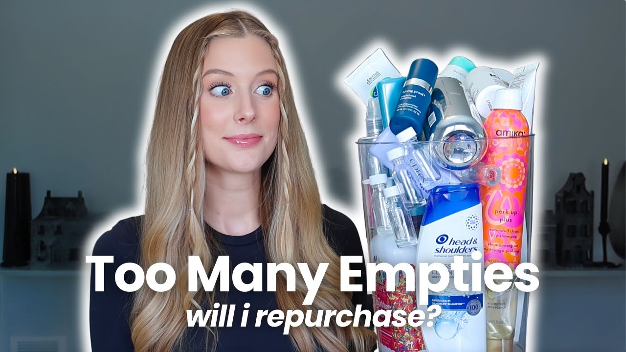 Beauty Empties 2024! Haircare, Skincare, & Bodycare Products I've Used Up
