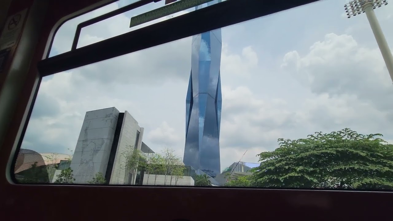 BUKIT NANAS TO KL SENTRAL BY MONORAIL #klsentral 