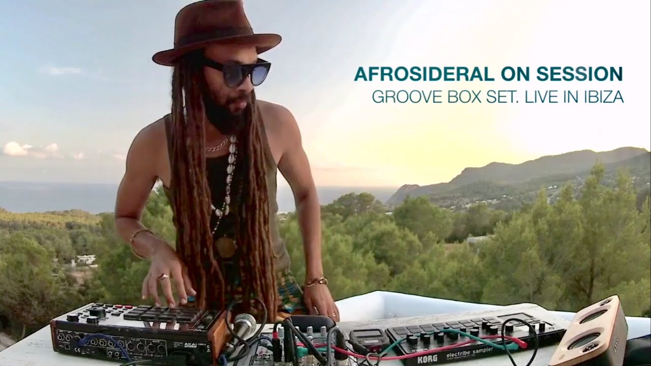 AKAI MPC 1000 vs Electribe Sampler Afrosideral on session.  (afro/ambient/downtempo)