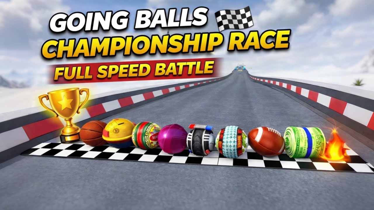 Going Balls Championship Race 🏁 | Full Speed Battle
