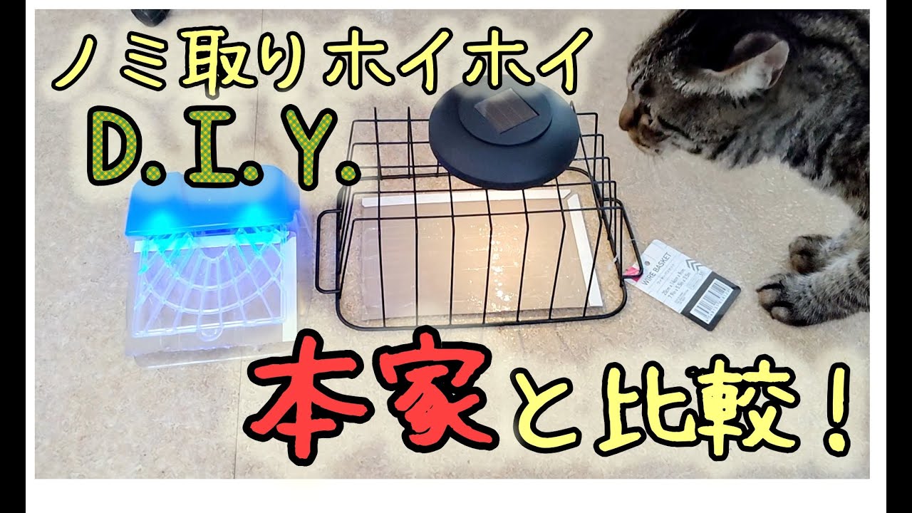 【検証】ノミ取りホイホイをDIYして本家と比較！