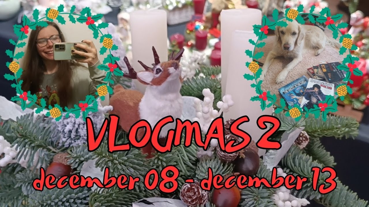 Karácsonyfa díszítés, nyomozós játék és óriási Fumax haul | Vlogmas 2 2025