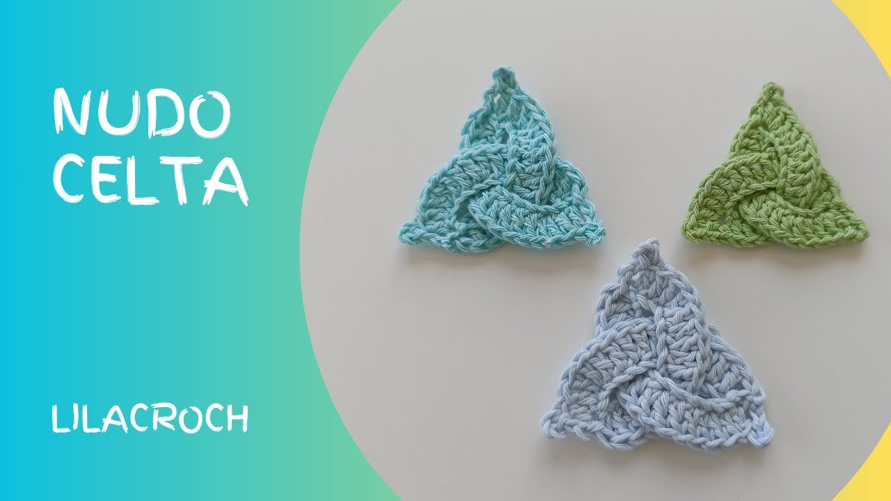 Triángulo o Nudo Celta a crochet