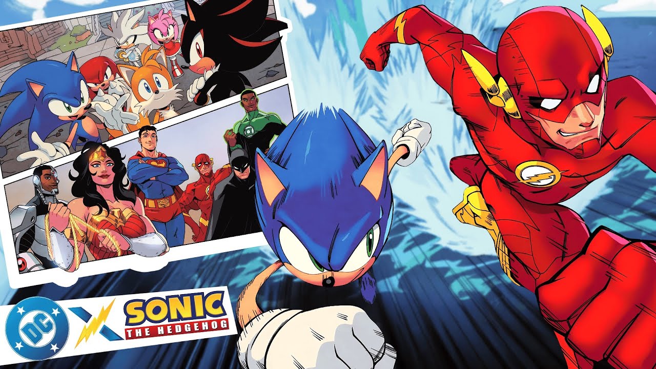 The Justice League Team Up With Sonic To Stop Darkseid (DC x Sonic The Hedgehog #1-2)