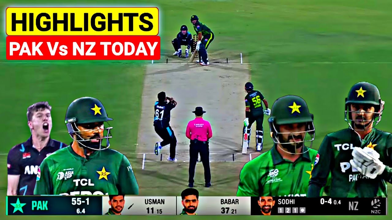 Pakistan Vs New Zealand highlights today | pak vs nz highlights 2026