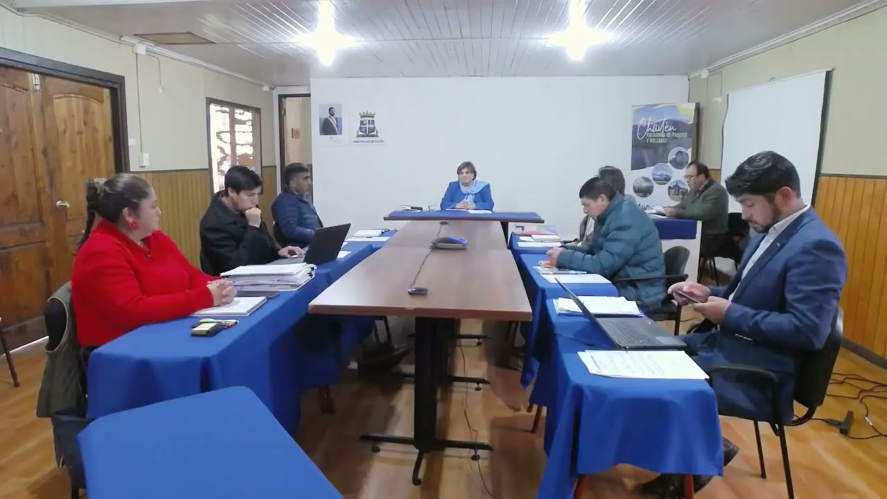 Segunda sesión ordinaria de Concejo Chaitén 11 Abril 2025