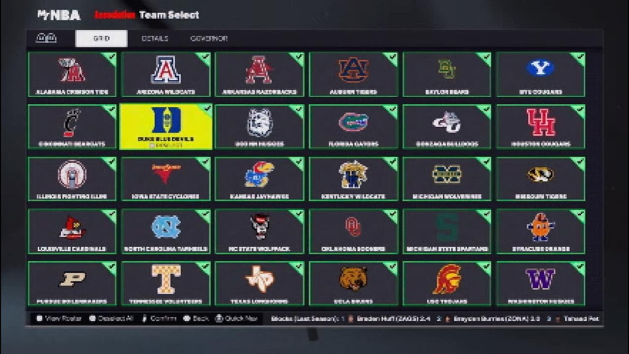 March Madness on NBA2K26 tutorial! Accurate roster/uniforms/courts