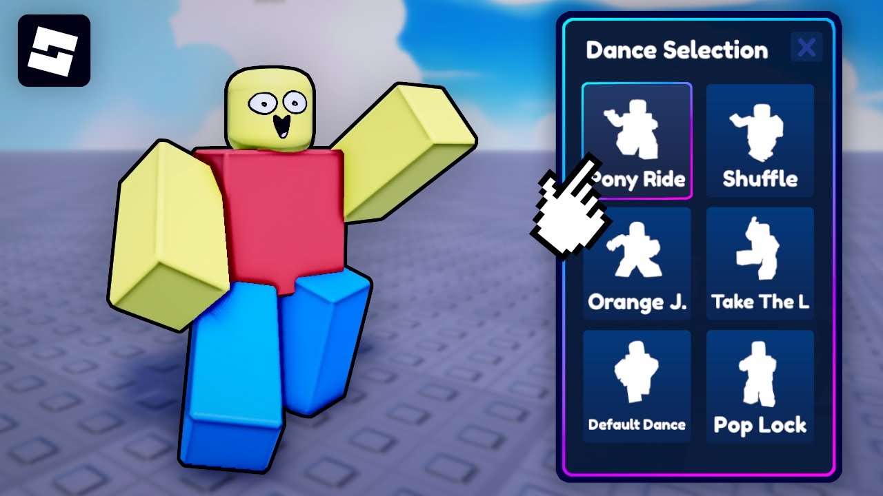 How to make a Dance - Menu in Roblox Studio