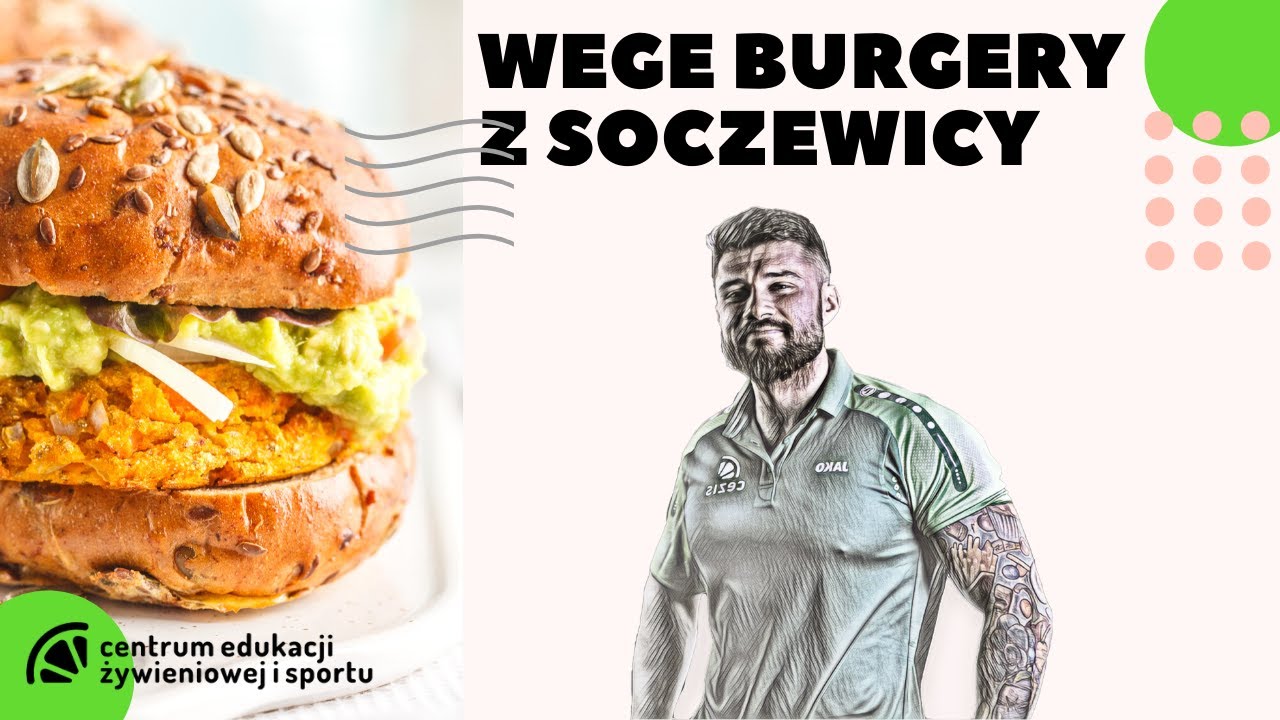 Wege burgery z soczewicy, marchewki i czerwonej fasoli