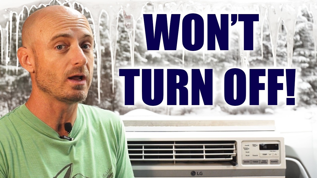 My LG air conditioner won't turn off.  Let's fix it!