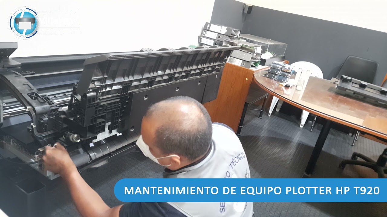MANTENIMIENTO PLOTTER HP DESIGNJET T920