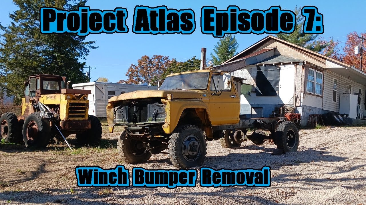 Project Atlas Episode 7: Winch Bumper Removal@Kroil