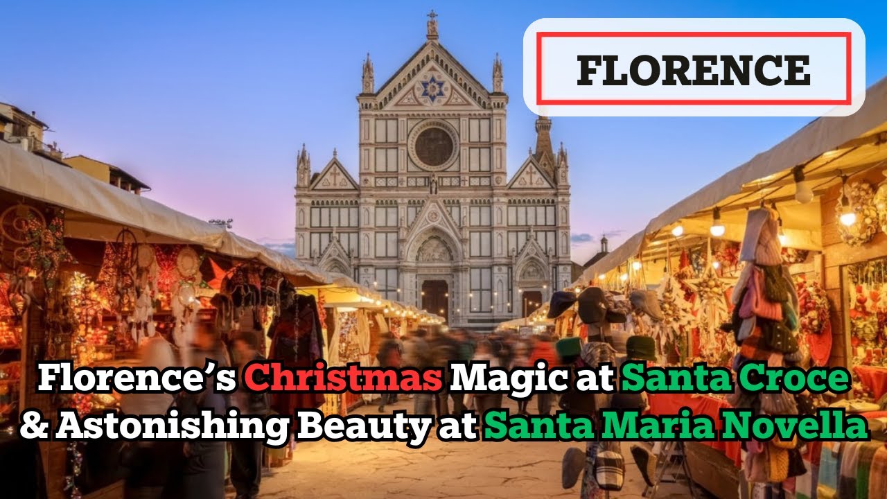 Флоренция в декабре: Санта-Кроче, Санта-Мария-Новелла и праздничная рождественская ярмарка [ПОВТО...