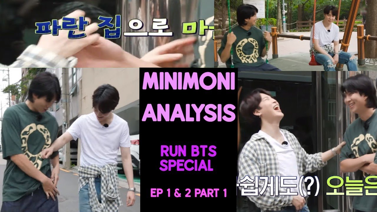Minimoni Analysis - Run BTS Special - Part 1