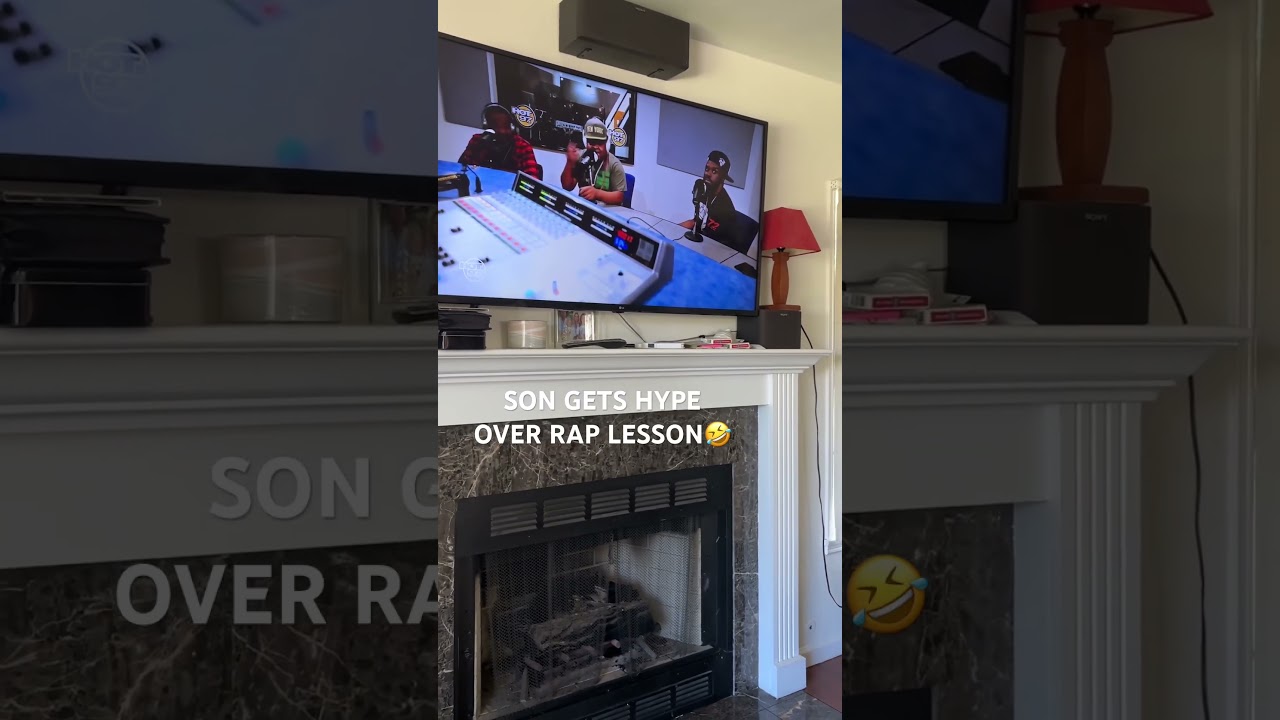 DAD BREAKING BARS DOWN TO SON. 