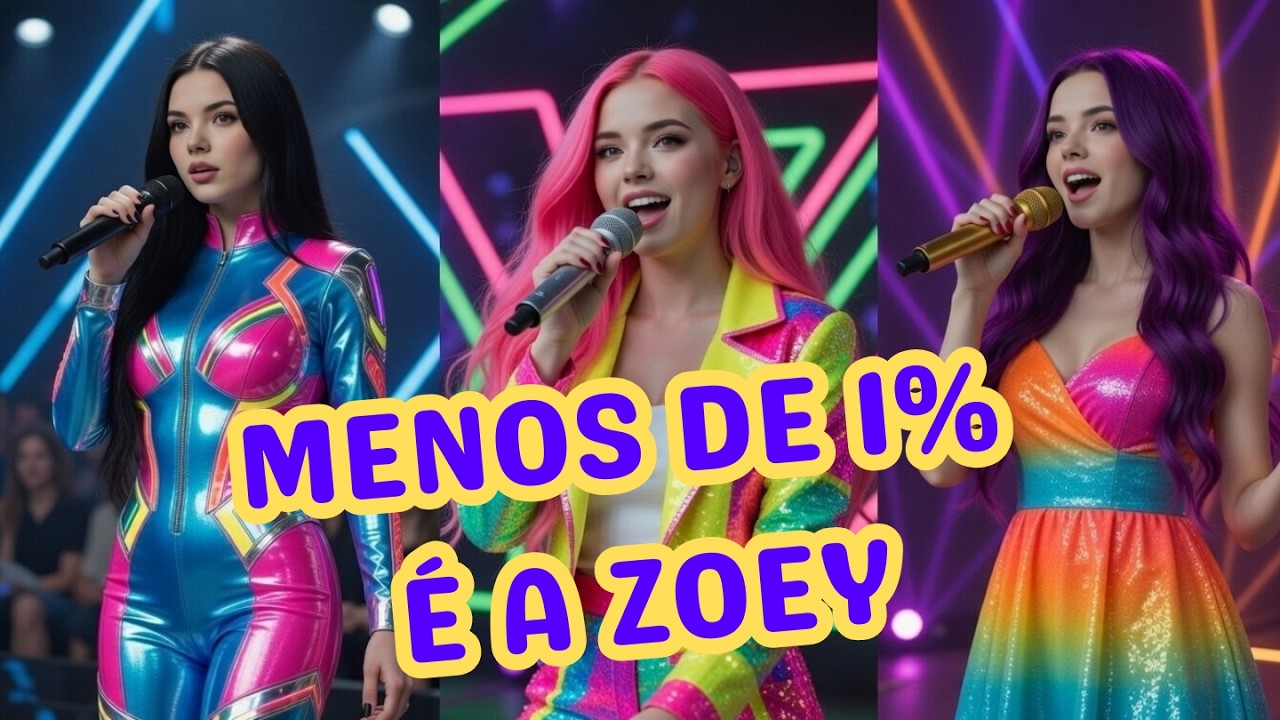 Só 1% É A ZOEY! 💜💗🖤 Qual Guerreira do K-POP Você É? Seu Resultado Vai Te Surpreender!