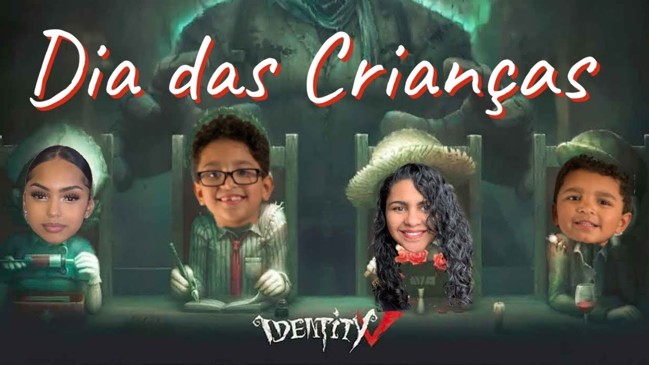 Gameplay Especial Dia das Crian&ccedil;as com os meus filhos Beatriz, Guilherme e Daniel - Identity V