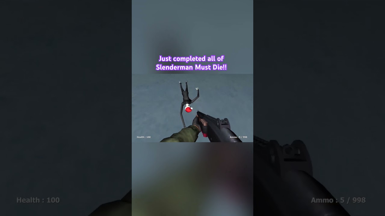 A recap of this playthrough! #slenderman #gaming #horror