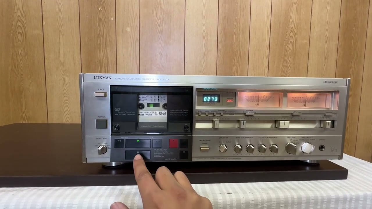 luxman k-03 動作状況