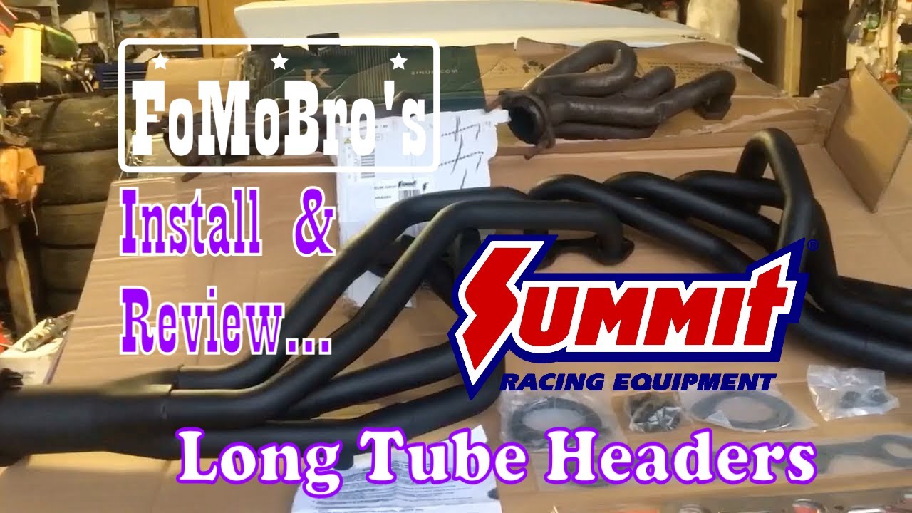 Budget friendly Summit brand headers review for 5.0 Fox w/ AOD