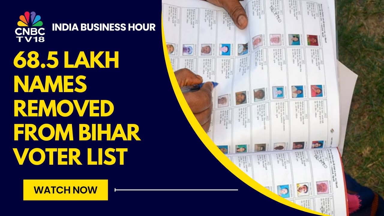 Список избирателей Бихара сократился на 6%, 68,5 лакха имён исключены | India Business Hour