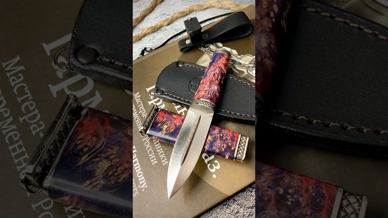 😎Настольная композиция «Скин ду» Шейный нож 