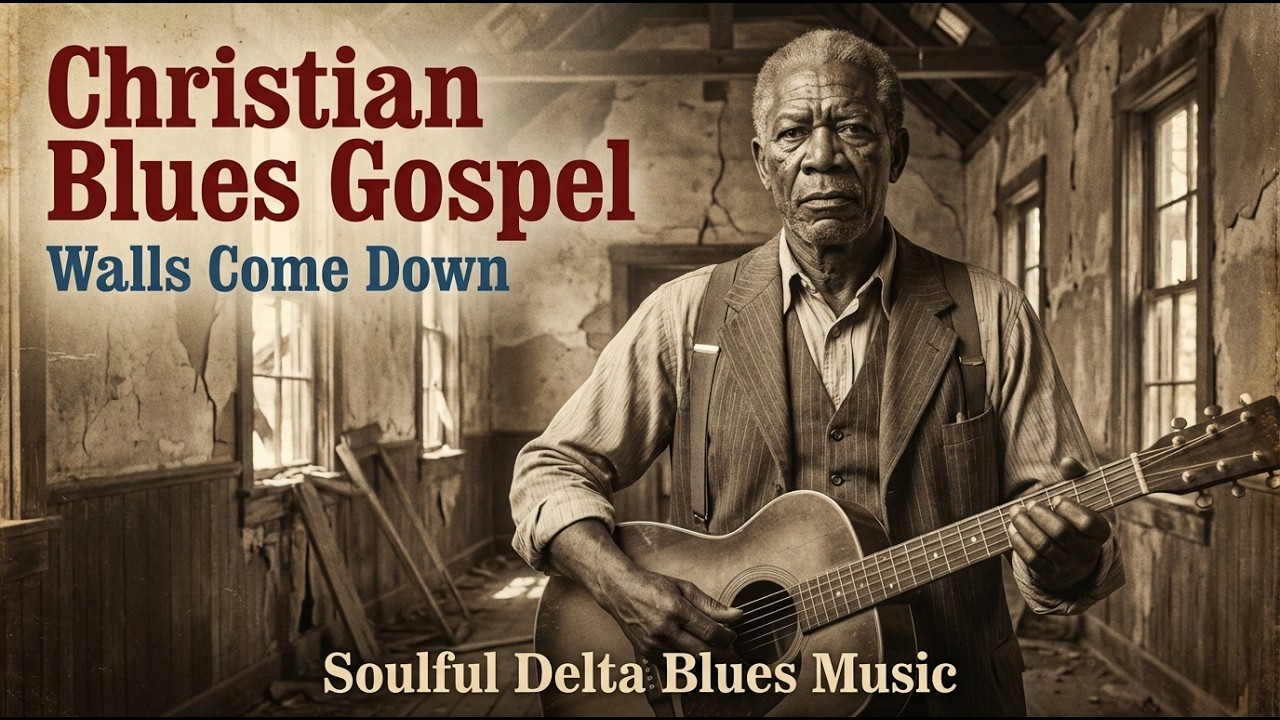 【Christian Blues Gospel】 For Hearts Tired of Hiding – Walls Come Down