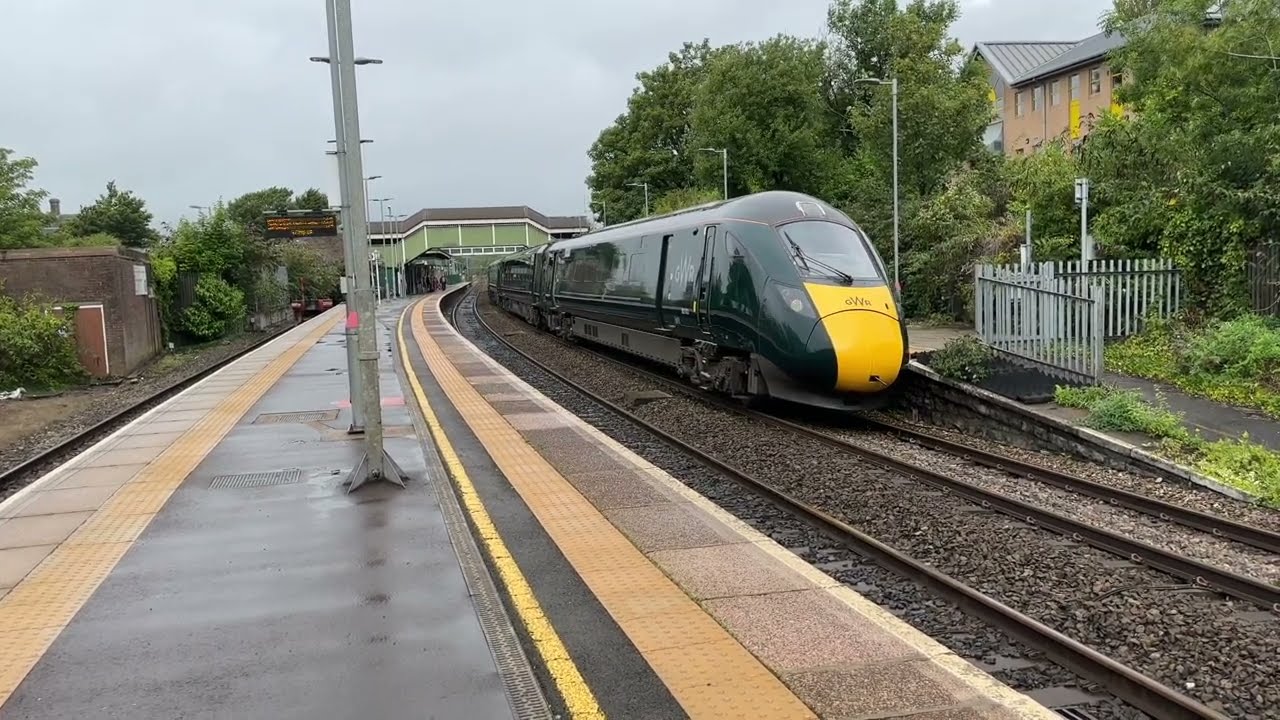 Great Western Railway and Transport For Wales Trains at Bridgend on August 12th 2023