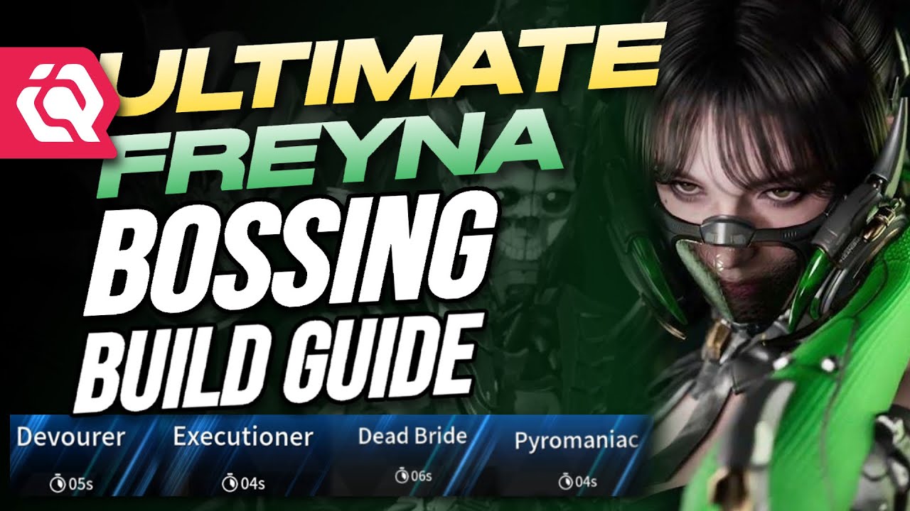 BEST ULTIMATE FREYNA SOLO BUILDS (S-TIER) | CLEAR ALL HARD BOSSES | THE FIRST DESCENDANT BUILD GUIDE