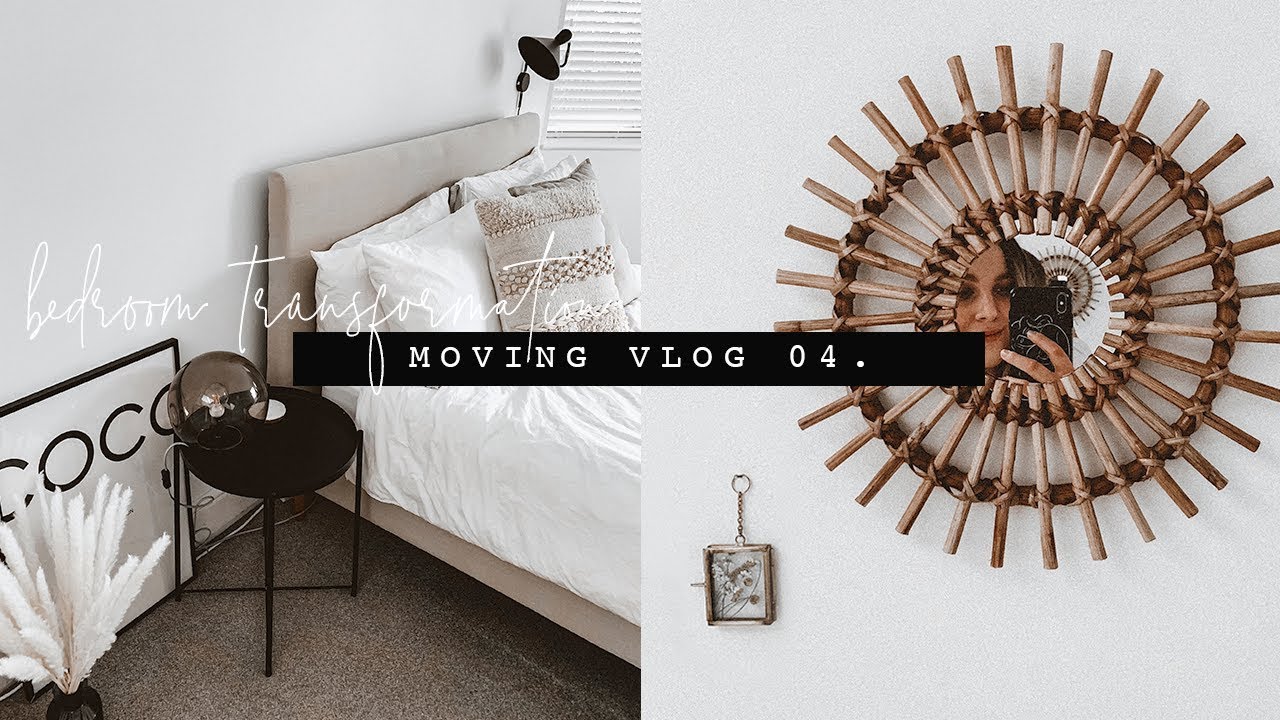DIY BEDROOM MAKEOVER | MOVING VLOG 04. | I Covet Thee