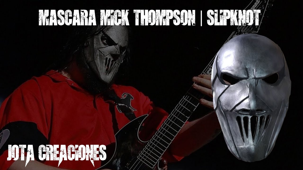 Como hacer la mascara de Mick Thompson | Slipknot