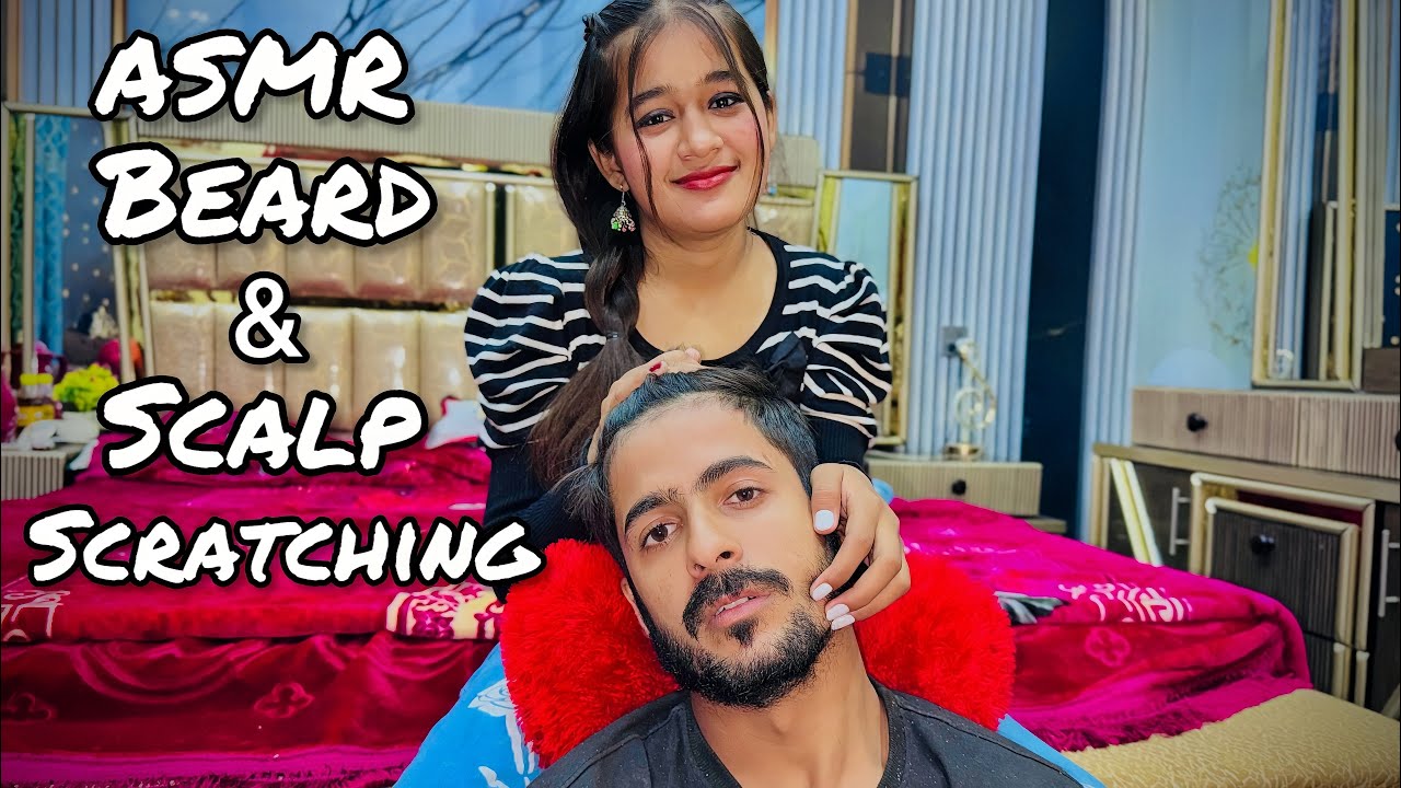 ASMR Beard & Scalp Scratching!