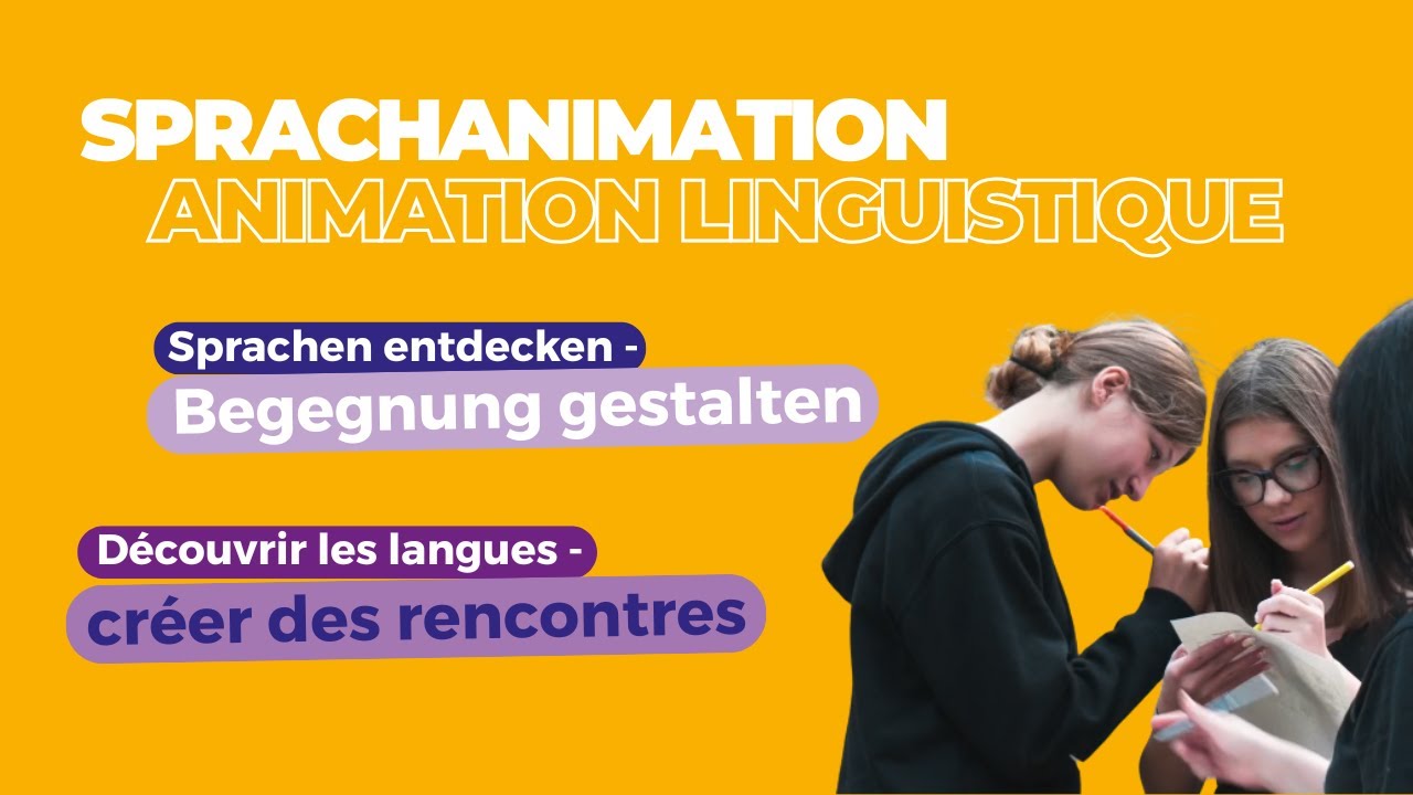 Jugendbegegnungen mit Sprachanimation gestalten / Animation linguistique pour les échanges de jeunes