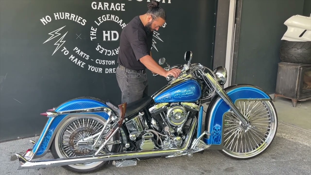 Harley Davidson Heritage Softail 1988 evo engine(Highway Custom Garage )