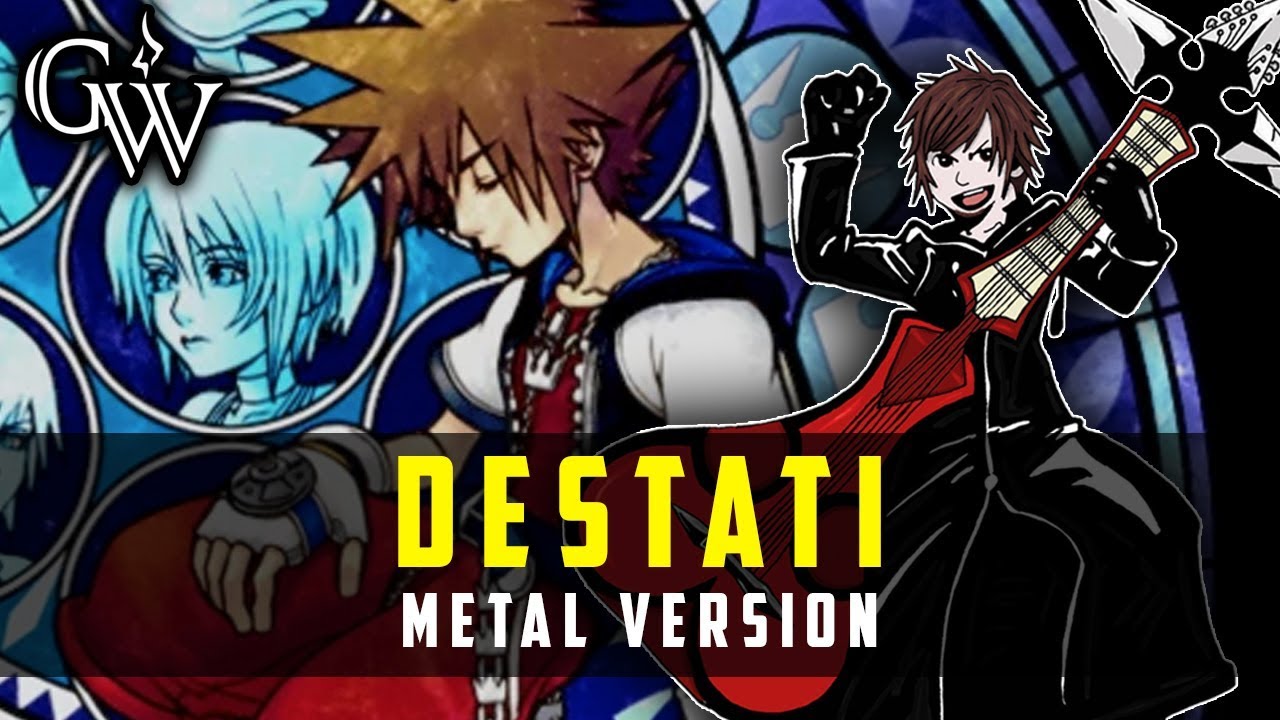 KINGDOM HEARTS METAL ► Destati | Guitar Cover