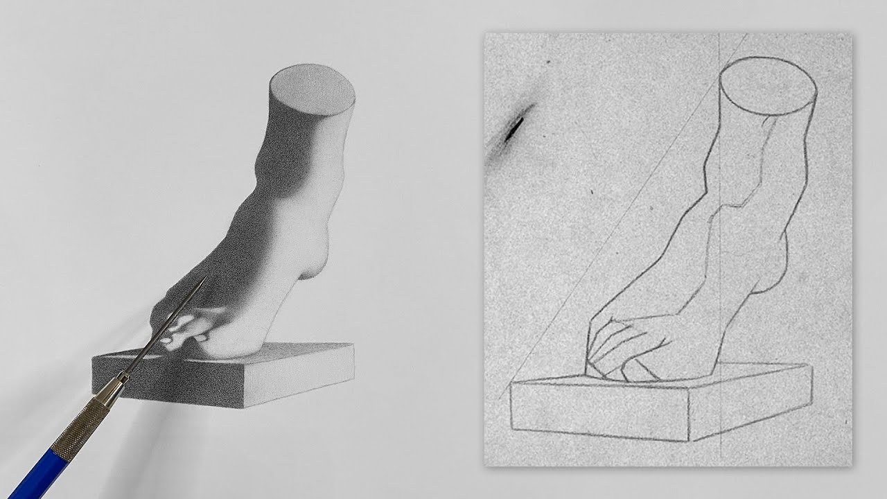 My First Bargue Drawing