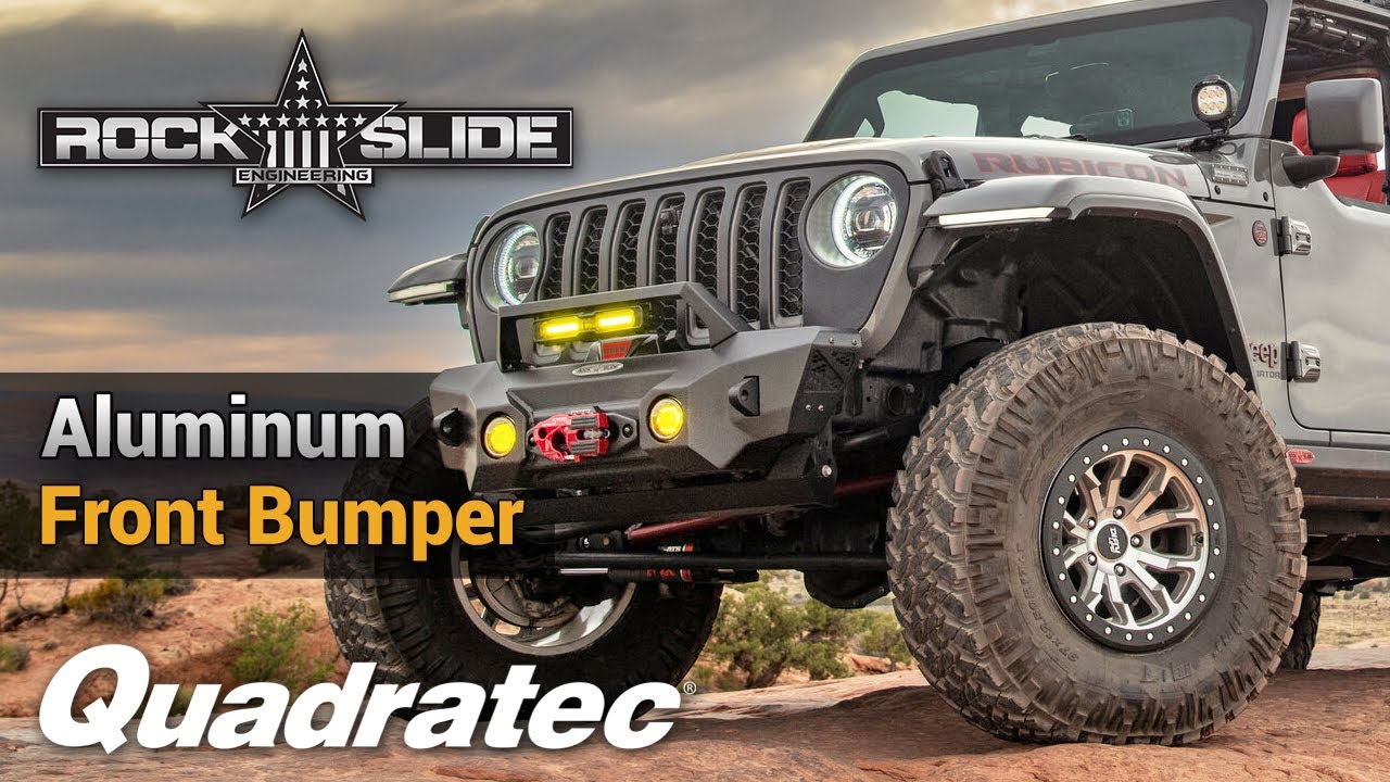 Is This the Best U.S. 🇺🇸 made Bumper for Your Jeep? Rock Slide Engineering Aluminum Front Bumper