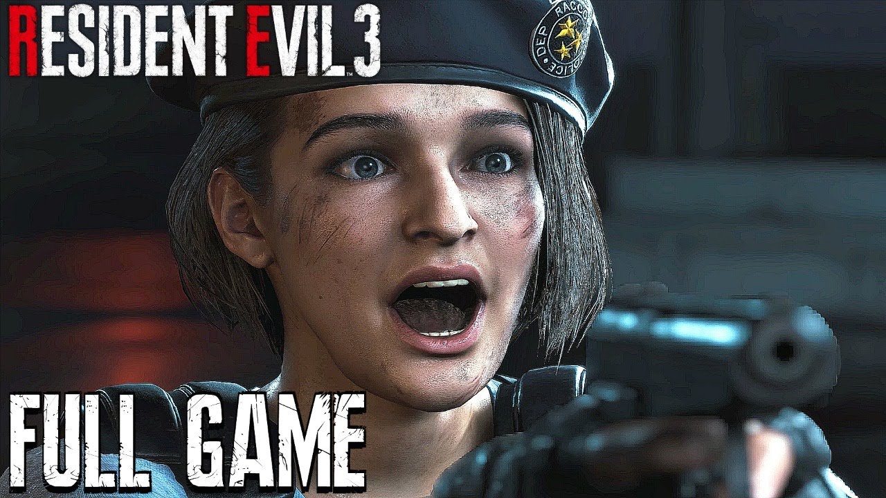 RESIDENT EVIL 3 Remake - Gameplay Walkthrough FULL GAME (Hardcore)