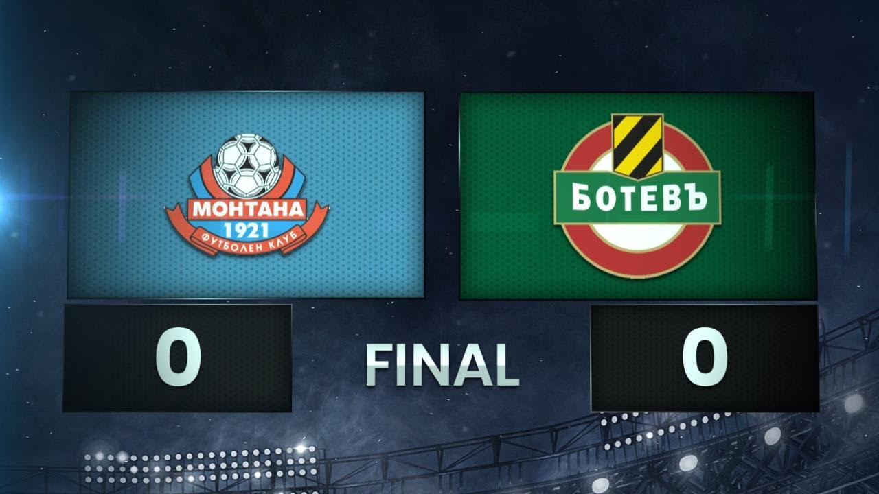 Монтана - Ботев Пловдив 0:0 /разширен репортаж/