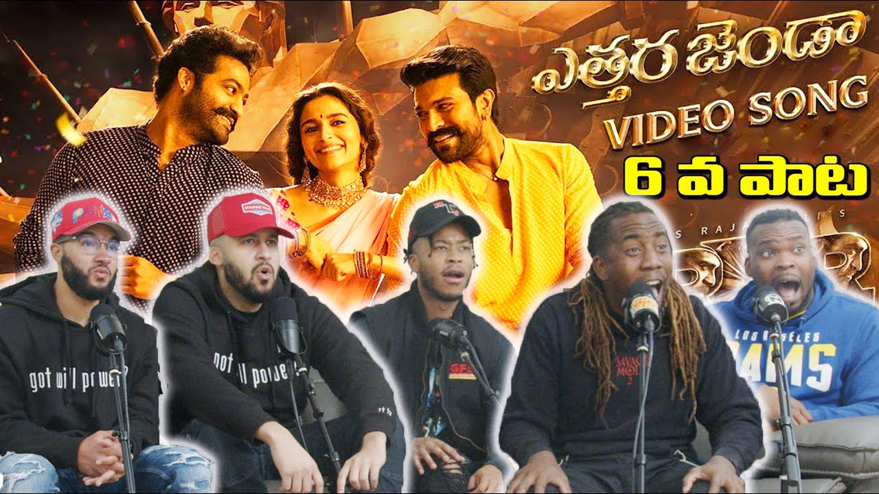 Etthara Jenda Song Promo Reaction- RRR – NTR, Ram Charan, Alia, Ajay Devgn