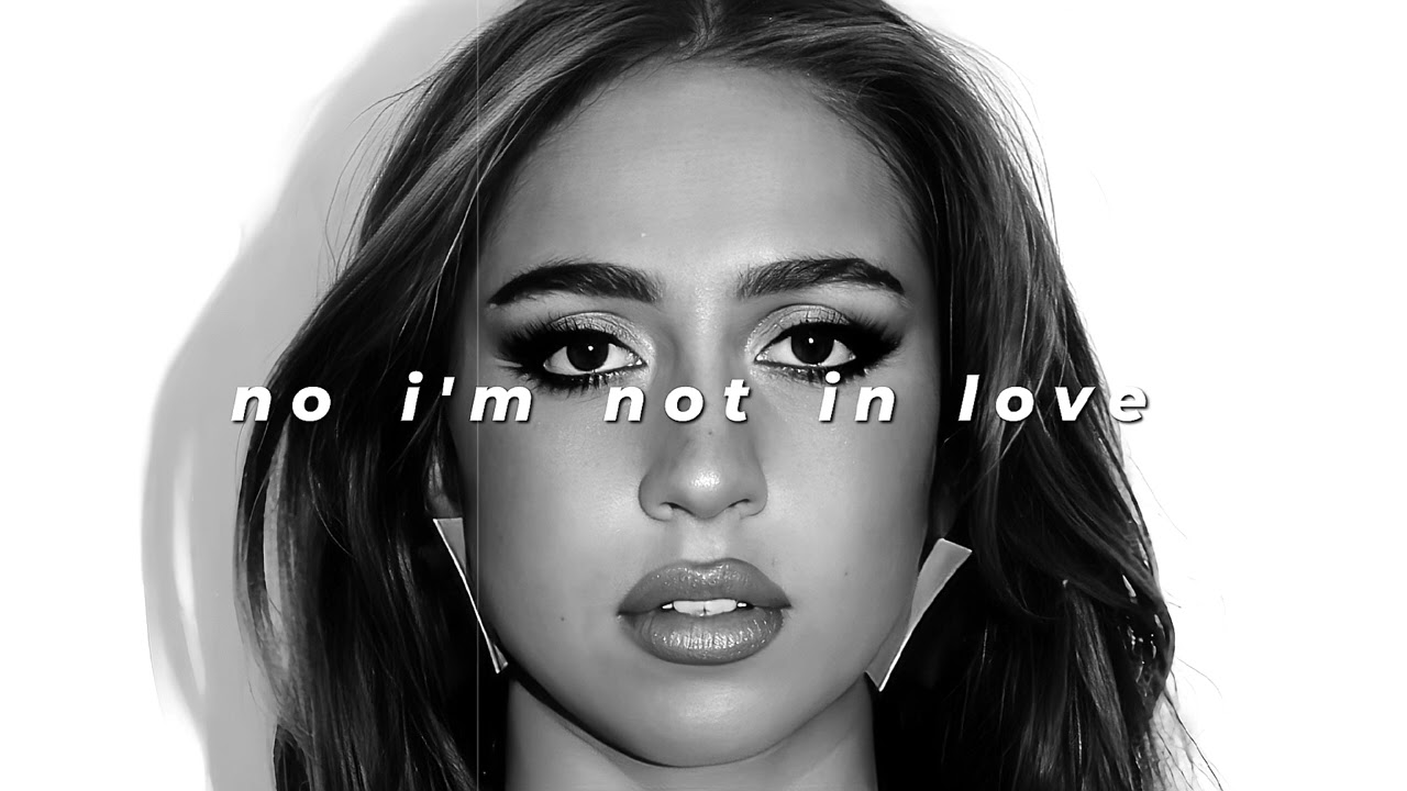 tate mcrae - no i'm not in love (slowed + reverb)
