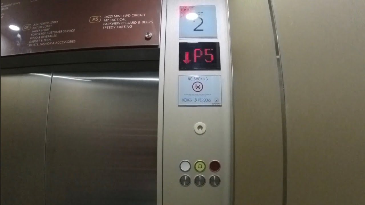 (Retake 1) Update to All Schindler Elevator with Evebright Button at Kuningan City, Jakarta