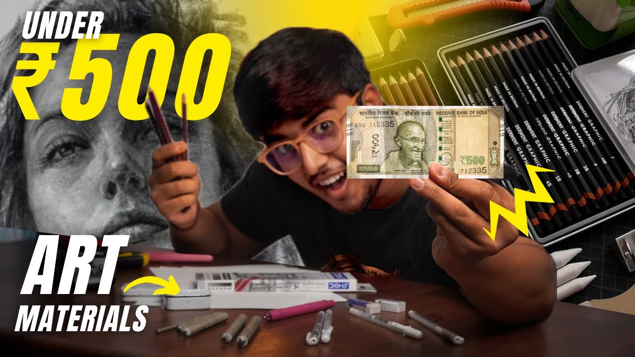 TOP BUDGET SKETCHING ART MATERIALS 🔥