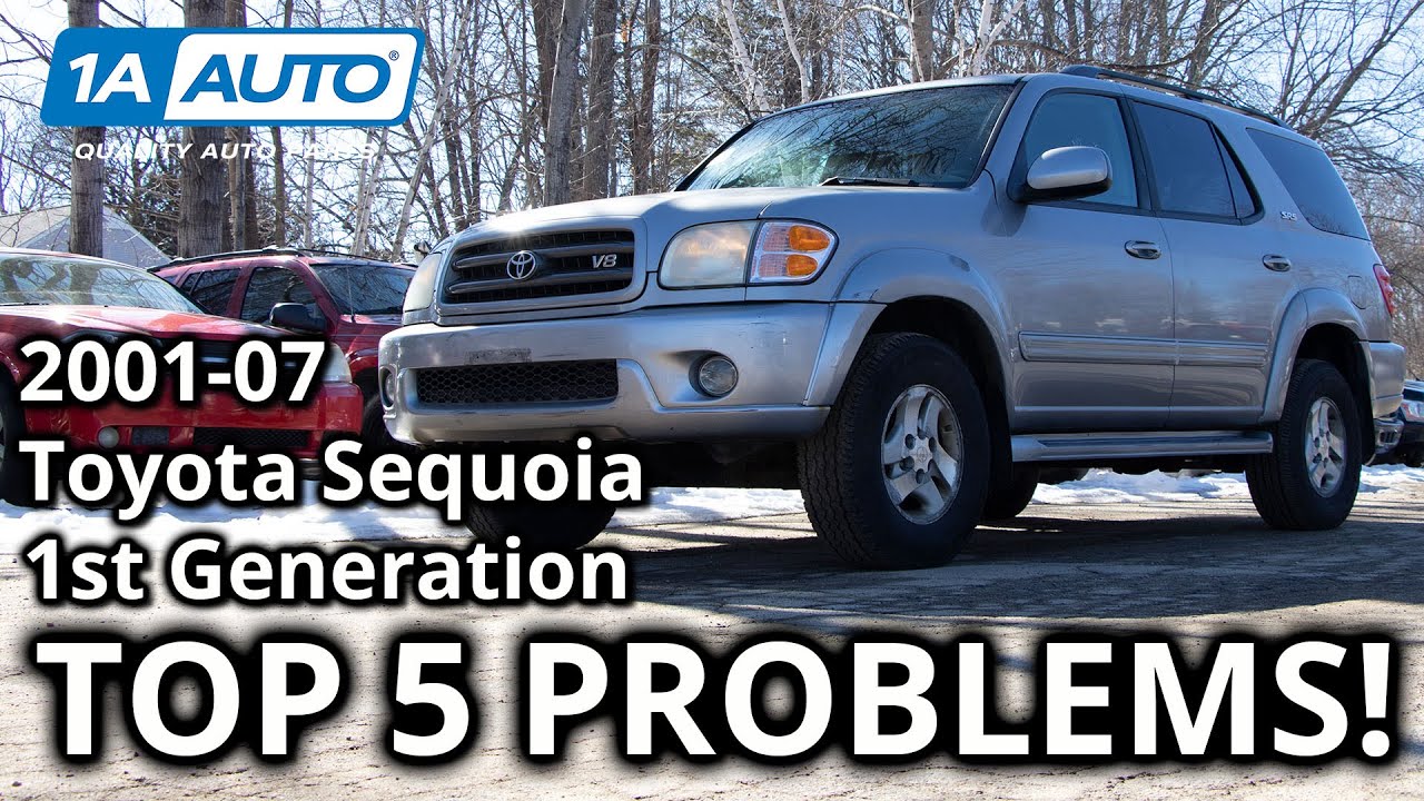 5 главных проблем внедорожника Toyota Sequoia 1-го поколения 2001-07
