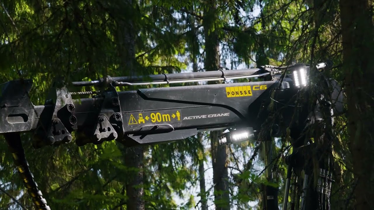 PONSSE C5 & C6 Active Crane