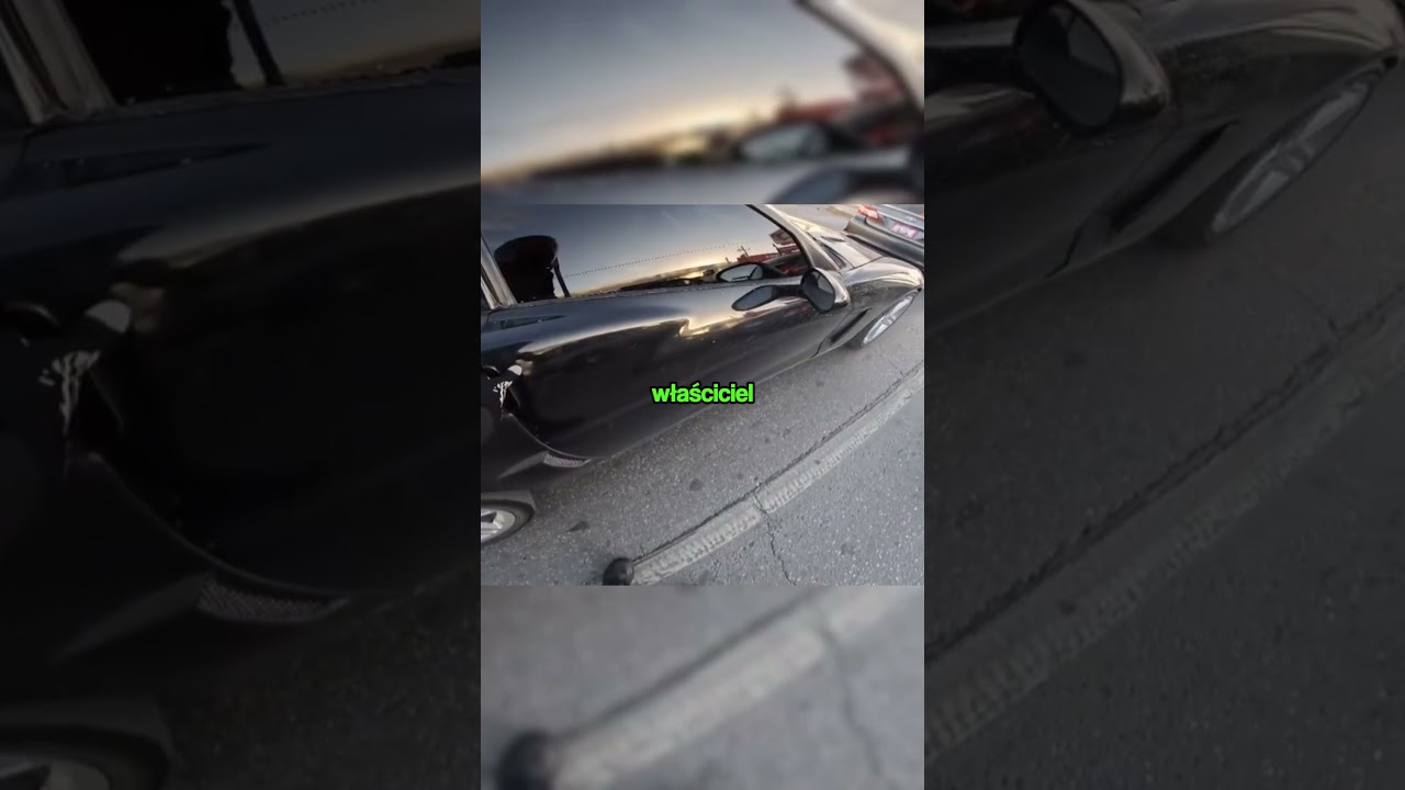 A motorcyclist WALKED into a Corvette! @jesus_itay