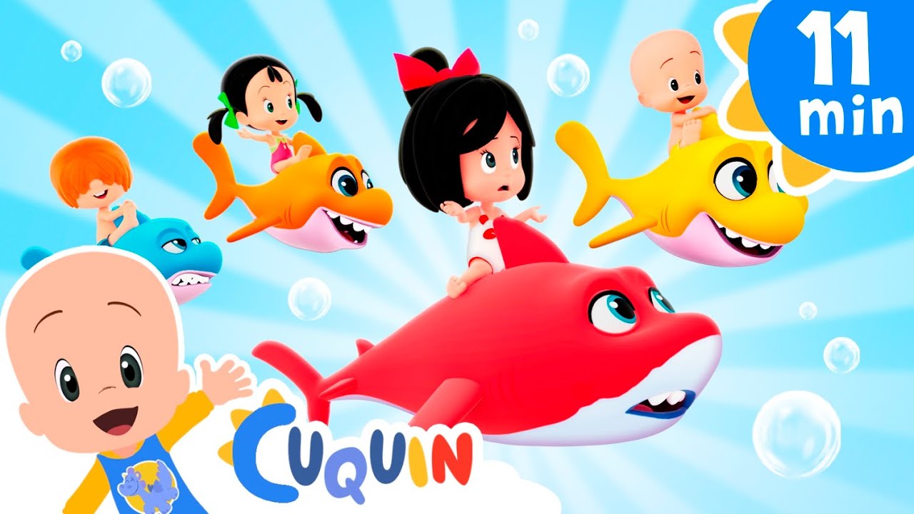 Five Baby Sharks | Sing with Cleo & Cuquin