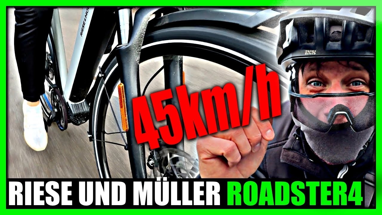 Neue Ära: 45km/h Riese und Müller Roadster4 Vario HS