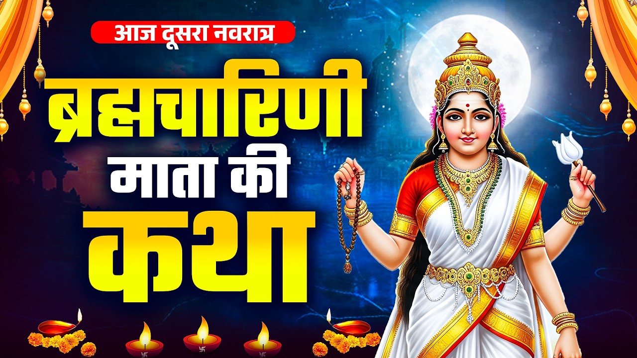 आज नवरात्रि के दूसरे दिन माँ ब्रह्मचारिणी की चमत्कारी कथा सुनने से सभी मनोकामनाएं पूर्ण होती है |