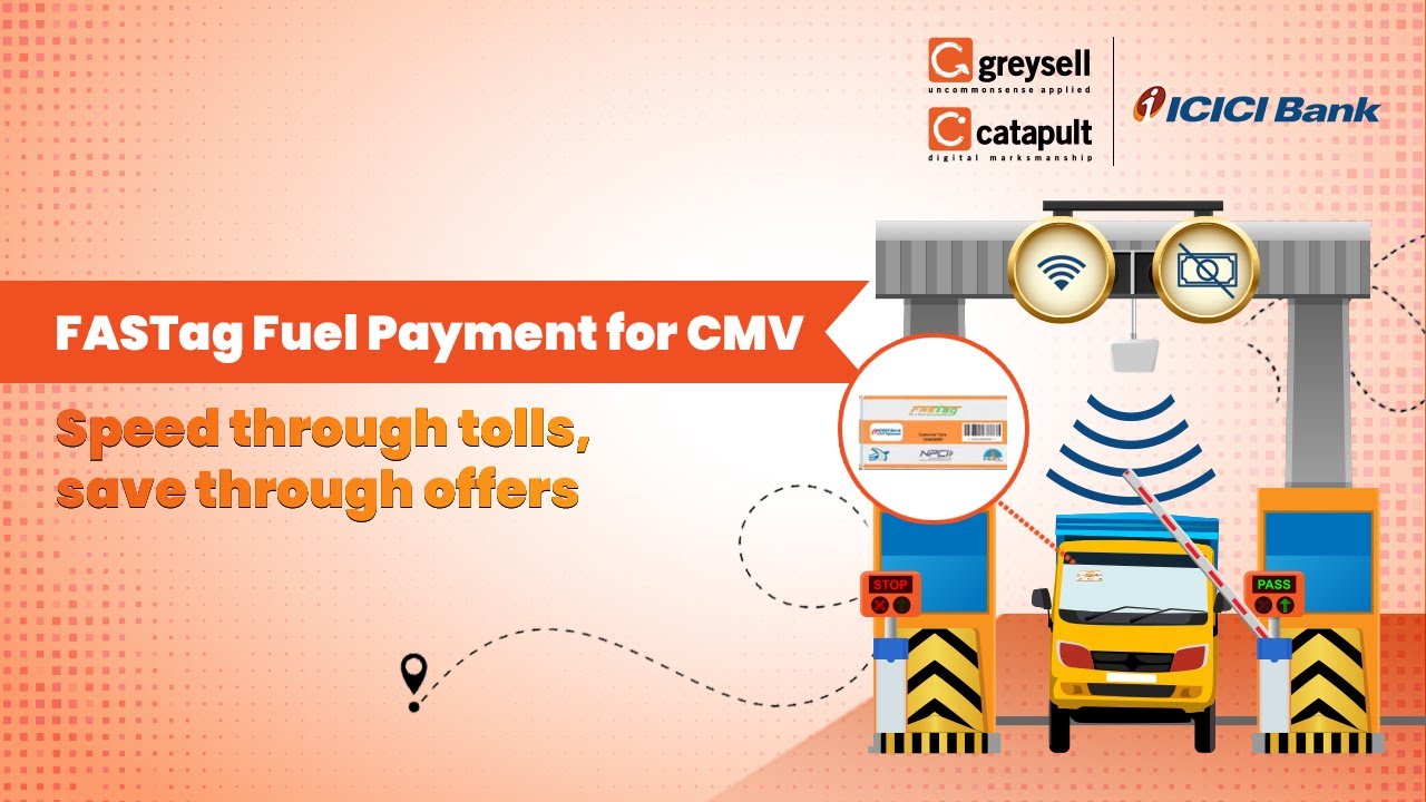 Explainer Video Simplifying ICICI Bank FasTag Fuel Payment process for Commercial Vehicles